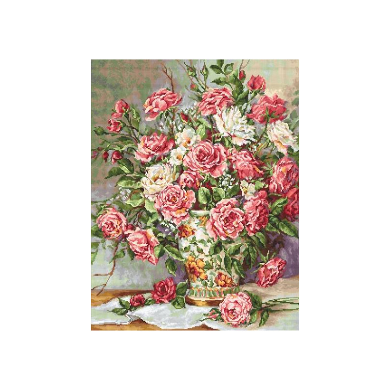 Cross-Stitch Kit “Posies for the Princess”  Luca-S (B603)