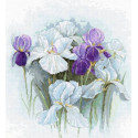 Cross-Stitch Kit “Irises”  Luca-S (B2367)