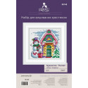 Cross-Stitch Kit “February House” Iris Design 06148