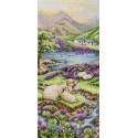 Cross-Stitch Kit, Highlands Landscape, Anchor PCE0816