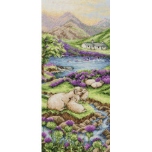 Набор для вышивки крестиком, Highlands Landscape, Anchor PCE0816
