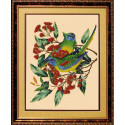 Cross-Stitch Kit “Parrots” Ledi 01035