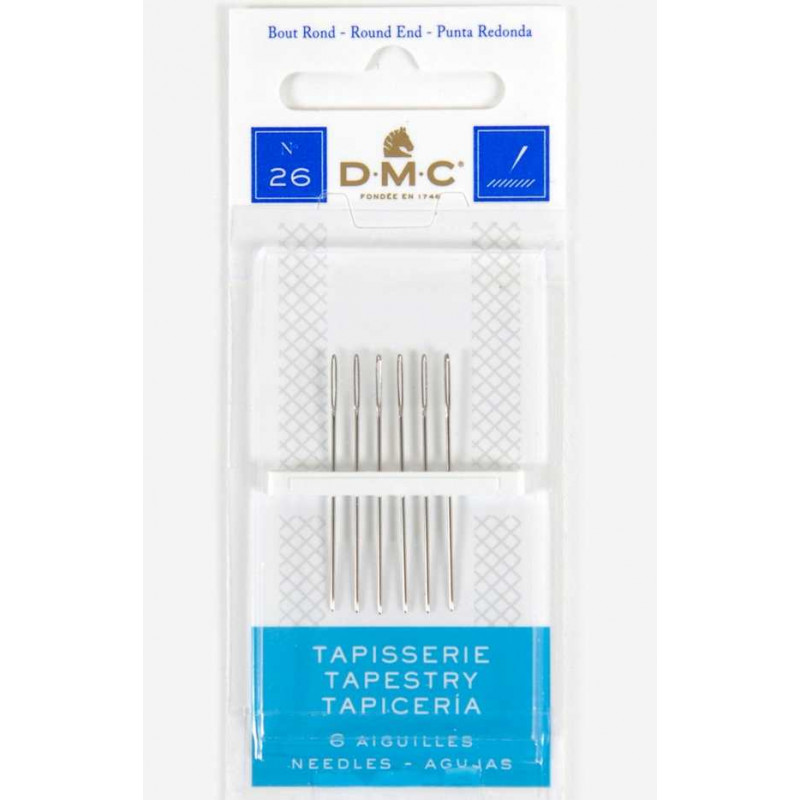 SIZE 28 DMC TAPESTRY NEEDLES PACK OF SIX 1767/9 FREE UK POSTAGE AND PACKAGING 
