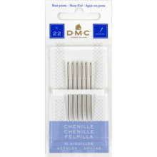 DMC Beading Hand Needles Size 10/13 4 Pack 1764-10/13 12-Pack 
