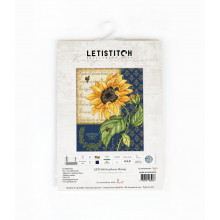 Cross-Stitch Kit “Sunflower melody”  LETISTITCH (L998)
