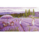 Cross-Stitch Kit “Lavender field”  Luca-S Gold (BU5008)