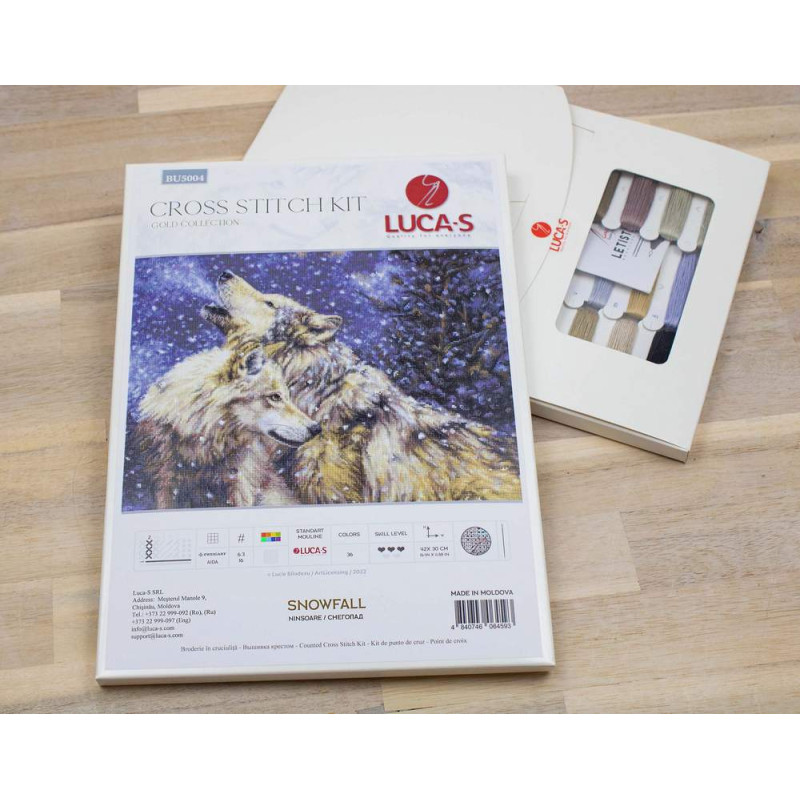 Cross-Stitch Kit December, Luca-S B2401