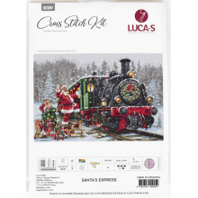 Cross Stitch Kit Luca-S- Santa`s Express B2397