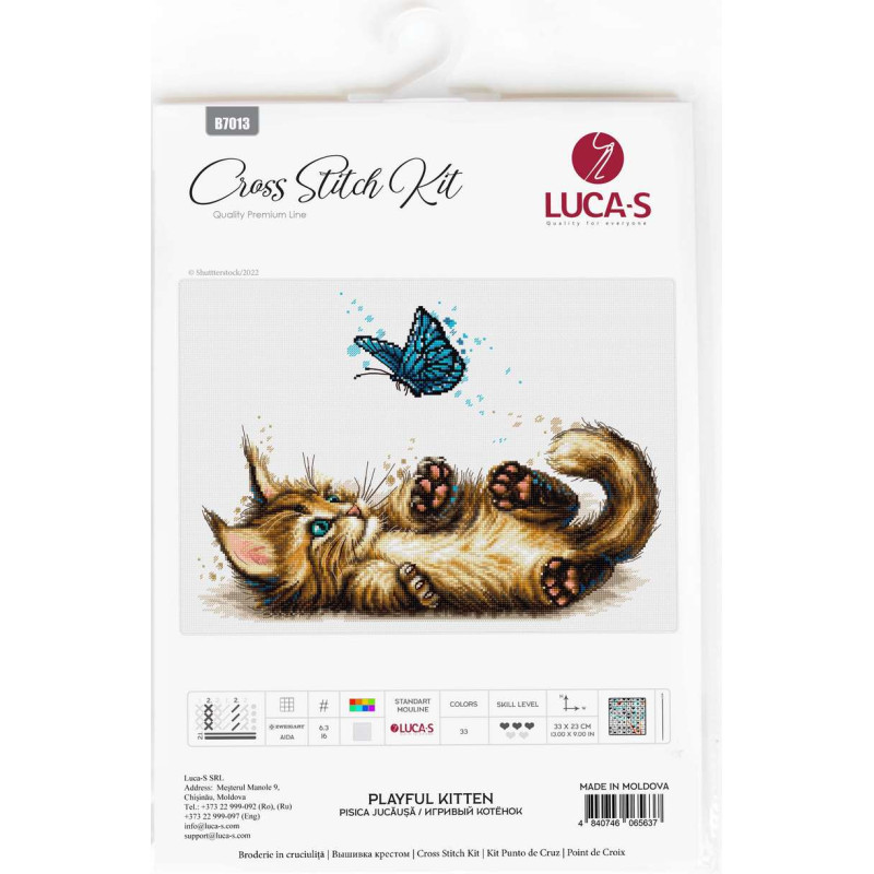 Cross-Stitch Kit December, Luca-S B2401