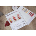 Toys Cross Stitch Kits, Luca-S Valentains Gnomes JK031