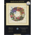 Cross-Stitch Kit «Wreath Of All Seasons» Gold Collection DIMENSIONS 35040