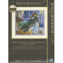 Cross-Stitch Kit «Woodland Enchantress» Gold Collection DIMENSIONS 35173
