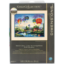 Cross-Stitch Kit «Balloon Glow» Gold Collection DIMENSIONS 35213