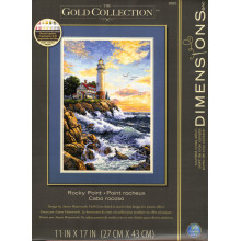 Набор для вышивания DIMENSIONS Gold Collection, Скалистый берег, 03895