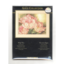 Набор для вышивания DIMENSIONS Gold Collection, Трио тюльпанов, 35175