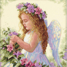 Набор для вышивания DIMENSIONS , Ангел цветка страсти, 35229