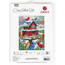 Cross-Stitch Kit, Blissful Bird Feeders, Luca-S (B2417)