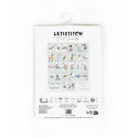Набір для вишивання LETISTITCH, Дитячі іграшки Алфавіт L8063