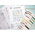 Набор для вышивания LETISTITCH, Алфавит детских игрушек L8063