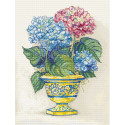 Cross-Stitch Kit “Hydrangea Blooms”  LETISTITCH L8065