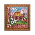 Набор для вышивания крестиком Леди, Цветущее Подолье серия Хатки (01294)