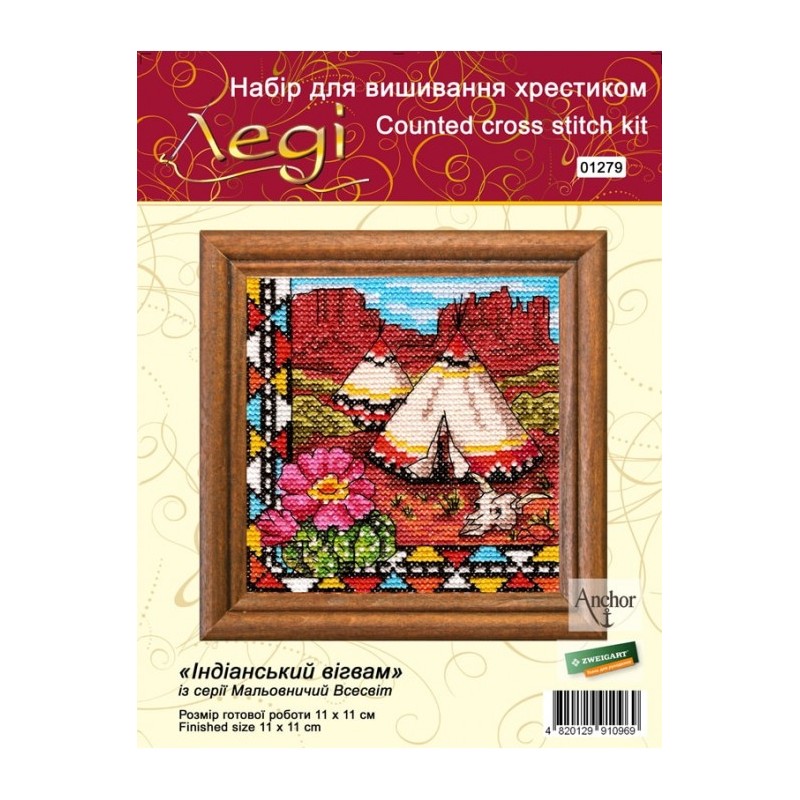 Cross Stitch Kit Nature’s Wonderland, Luca-S B604