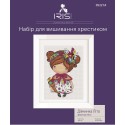 Набор для вышивания крестиком Iris Design, Девочка Лето, на Аиде (05221A)