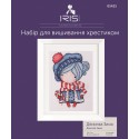 Cross-Stitch Kit “Girl Winter” Iris Design 05425