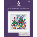 Cross-Stitch Kit “December House” Iris Design 06042