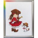 Cross-Stitch Kit “With Us You Will Never Get Bored!” LanSvit D-031