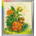 Cross-Stitch Kit “Touch of the Summer” LanSvit D-014