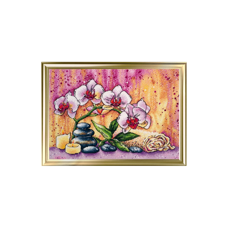 Cross-Stitch Kit “Magic orchid” LanSvit A-008