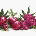 Набір для вишивання Luca-S, Півонії та червоні яблука (ВA2357)